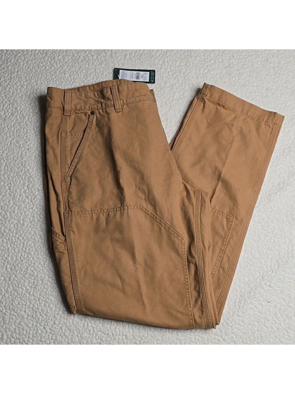 1329 NWT Alpine Design Men's Utility Pant Brown Khaki 36x32 - Picture 3 of 8